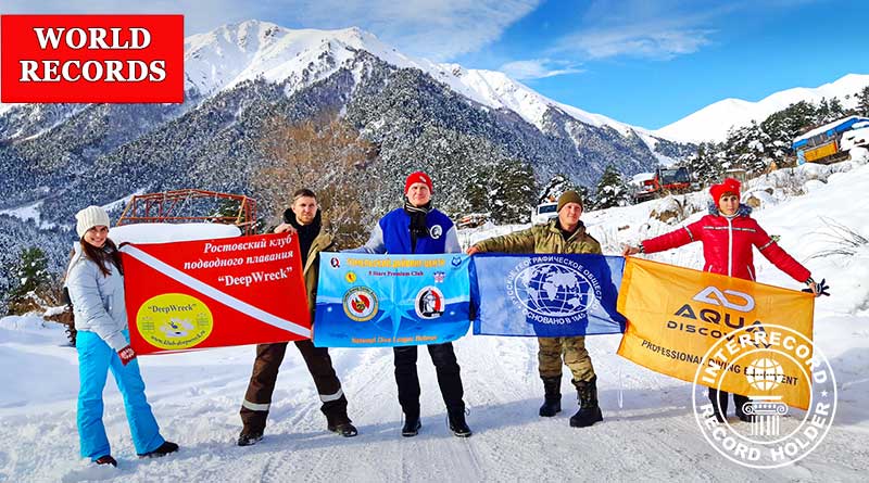 Самое высокогорное погружение под лёд (Ice-diving)