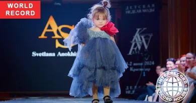 most runway appearances by a two-year-old