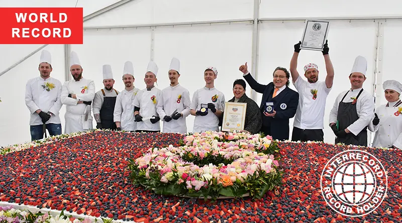 largest berry torte